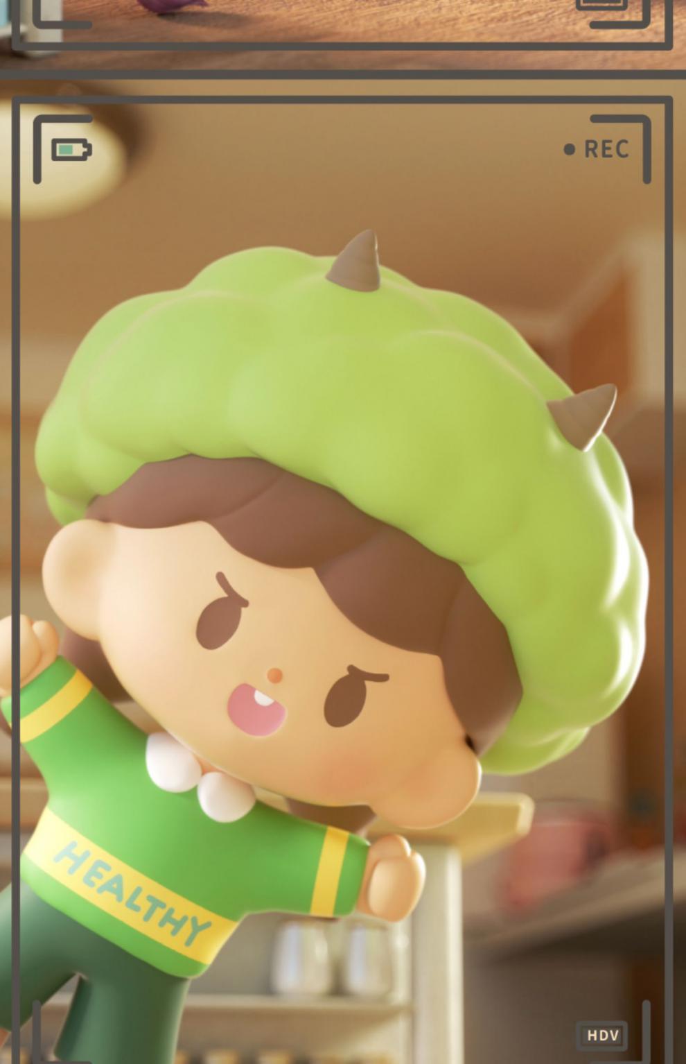 2件卓大王来点便当系列盲盒阿卓的一周便当公仔可爱女孩摆件 整盒