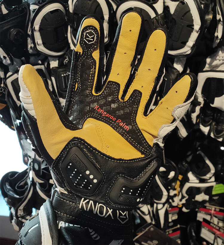 【闪电发货】英国knox摩托骑行手套 orsa越野拉力防摔夏季触屏机械外