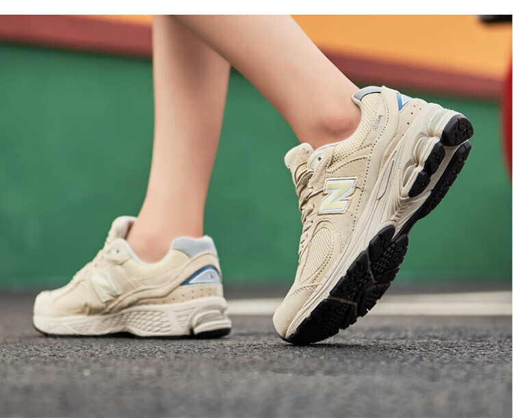 nb新百伦品牌优雅风元祖灰老爹鞋nb女鞋鞋n【商场同款】 2002r灰粉 36