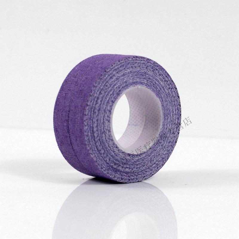 岙筱医用彩色纯棉布胶带包扎固定高粘度透气古筝胶布卷装舒适款1x500