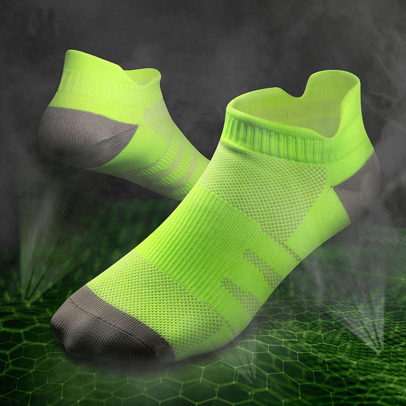 甄选运动足球袜新品篮球袜男马拉松跑步袜子男女户外速干短袜四季透气