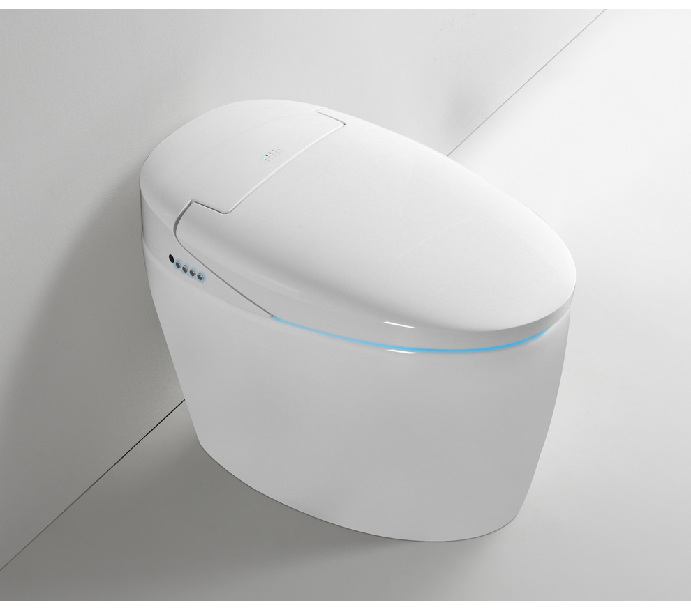 enzototo智能马桶全自动一体式电动坐便器座便即热式带遥控脚踢冲水