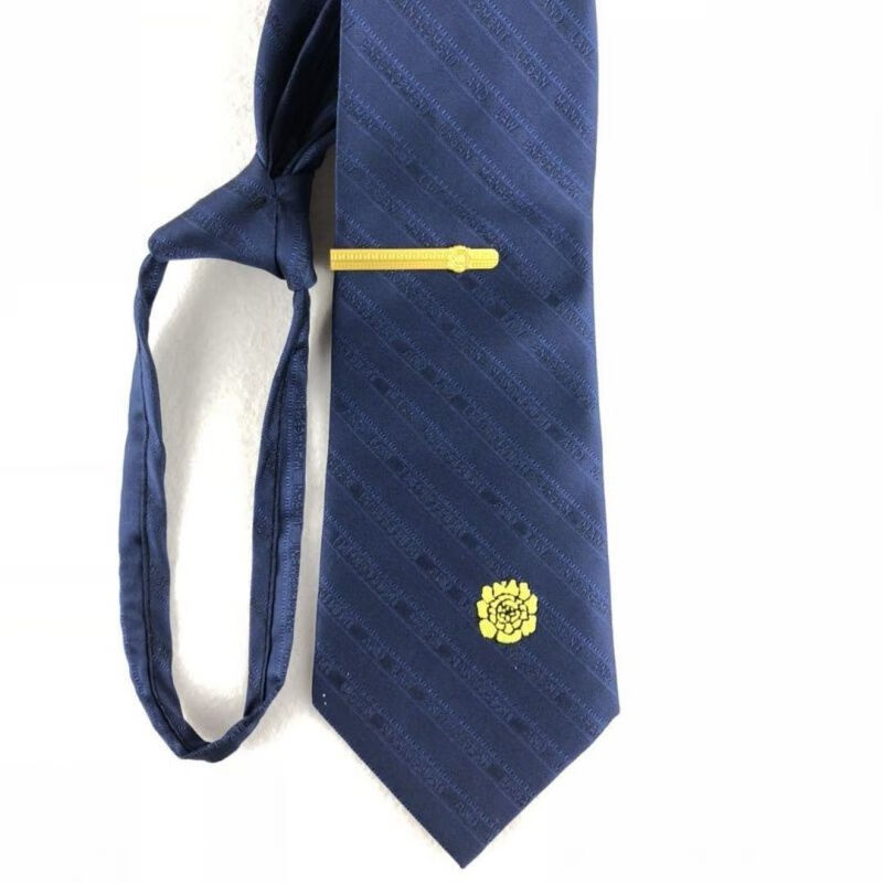 芭雅莲律师袍领带新式城市领带西服领带牡丹花领带拉链式综合行政物