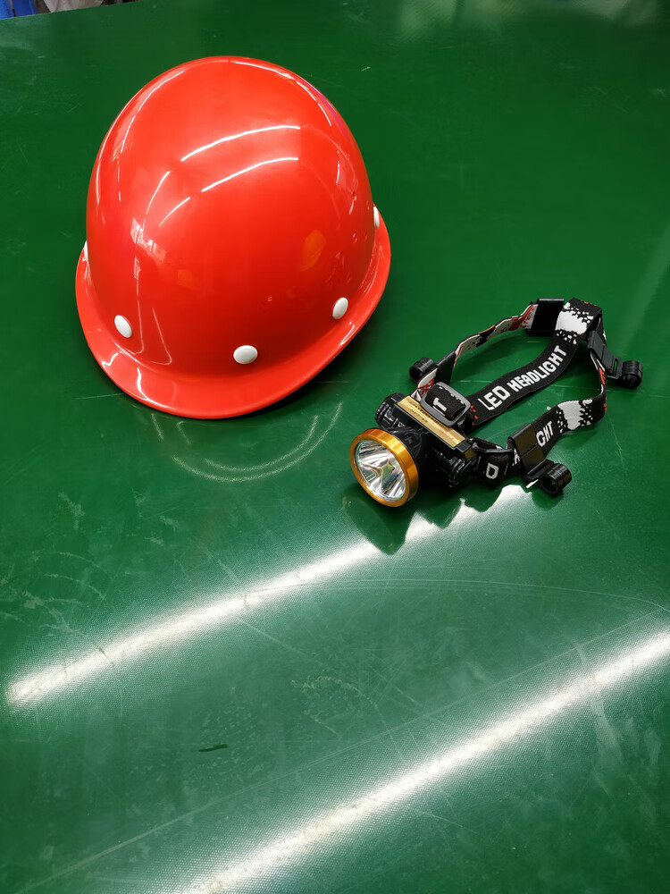 安全帽头灯led头盔灯充电式安全帽头盔探照灯挂灯电筒k500灯松紧带