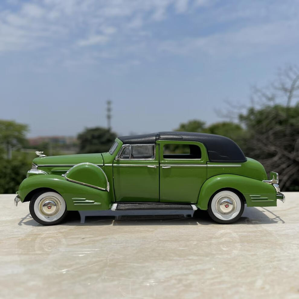 32凯迪拉克老爷车合金汽车模型摆件收藏送男女生日礼物玩具 日礼物