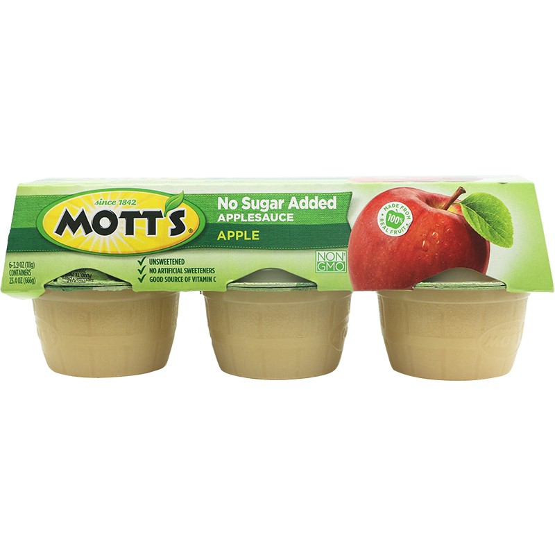 Motts Apple American Apple Sauce Sucrose Fat Added Children's Complementary food Fruit Puree MOTts No Sugar No added Sucrose 652g thumbnail 4
