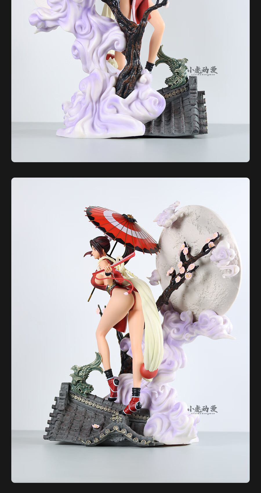 不知火舞手办 樱花不知火舞二次元 美少女性感tes拳皇周边 超大 gk