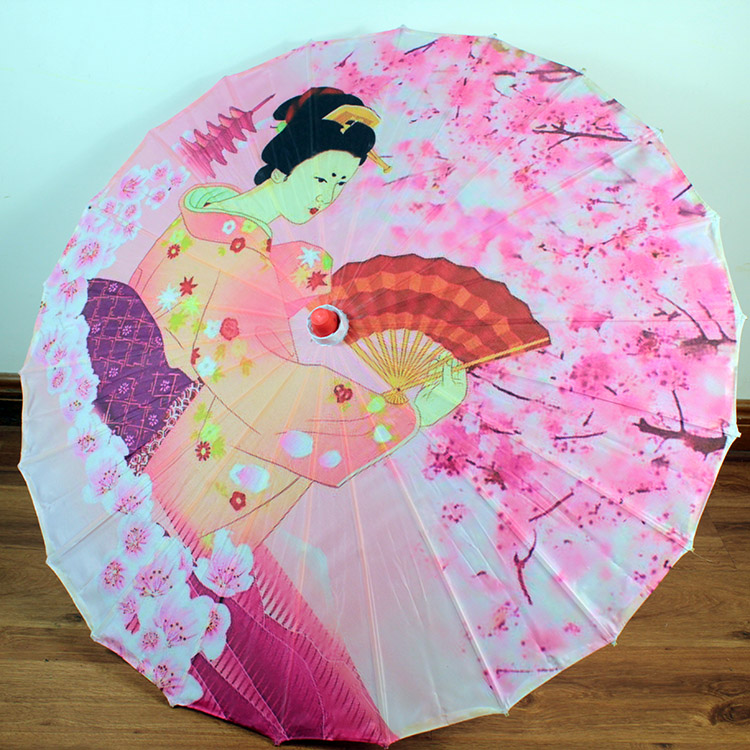 日式油纸伞日式和风浮世绘吊顶装饰伞表演演出日本料理店居酒屋酒店