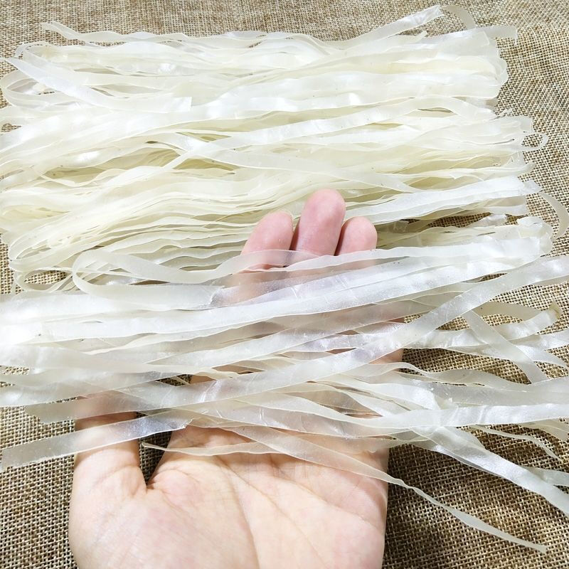 特产米粉罗城干切粉宽细河粉农家纯手工石磨制作米线干炒榨粉2斤宽粉