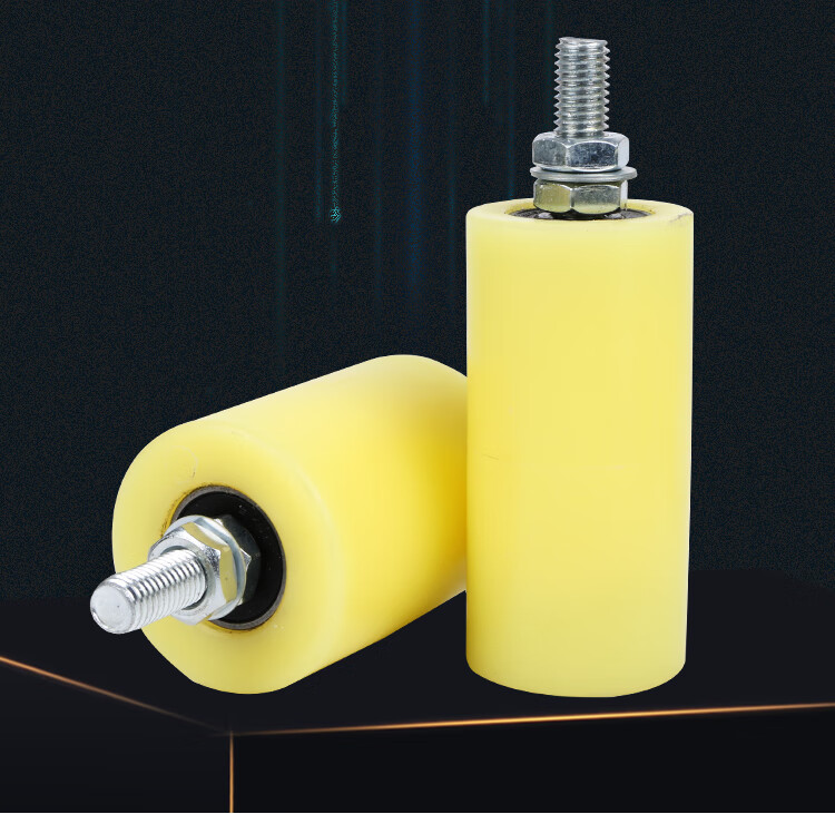 靠轮尼龙定位滑轮平移门夹轮导向吊轮铁门固定轮轨道轮过线轮定制 70