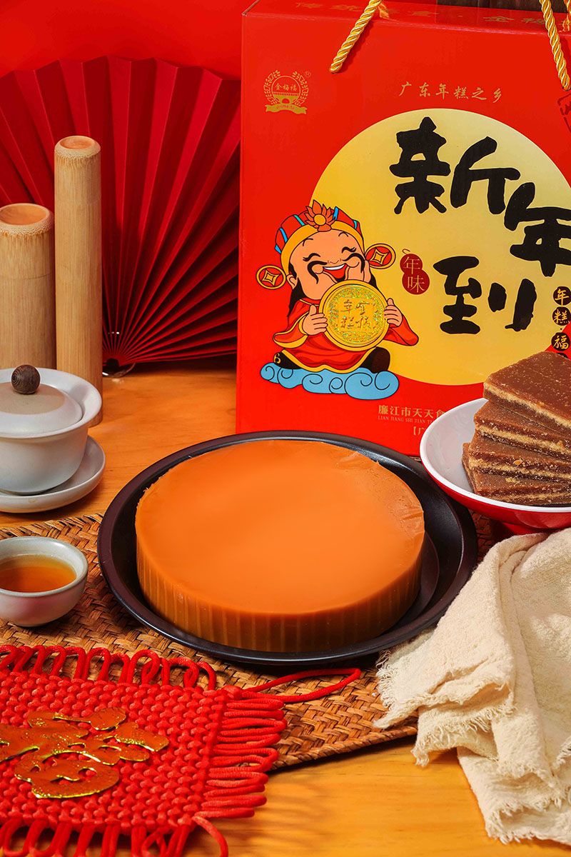 湛江安铺红糖年糕糯米糍粑广东年糕甜粿现磨老式300g真空袋装 传统