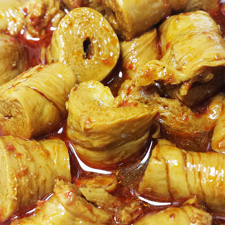 朝东鸡汁素肠罐头香辣面筋河南特产新乡美食素食素鸡