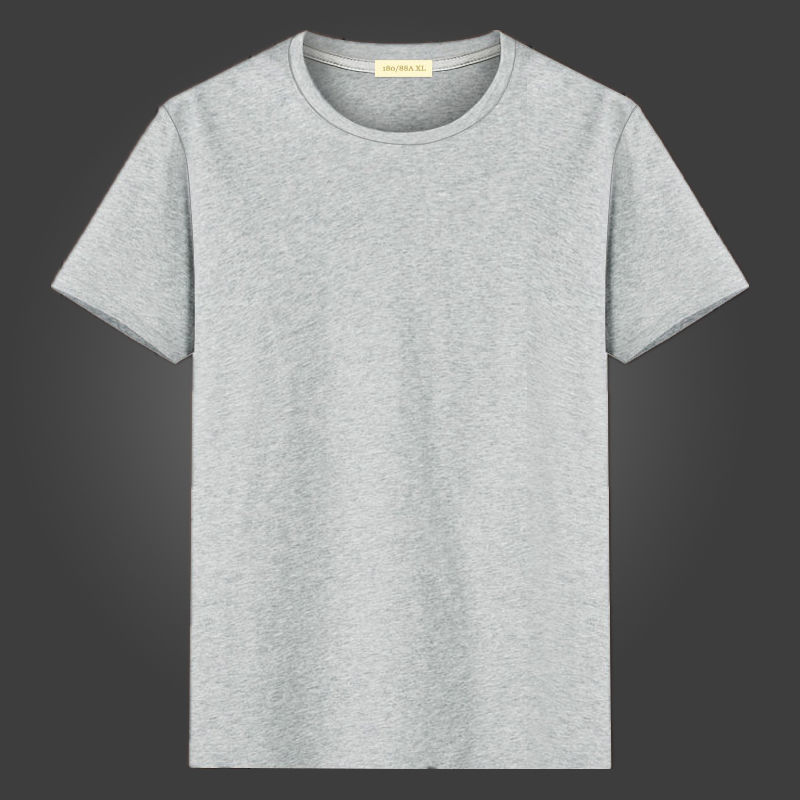 千硕森短袖t恤男衣服夏季纯棉男士半截短袖圆领t体恤衫夏季新款韩版