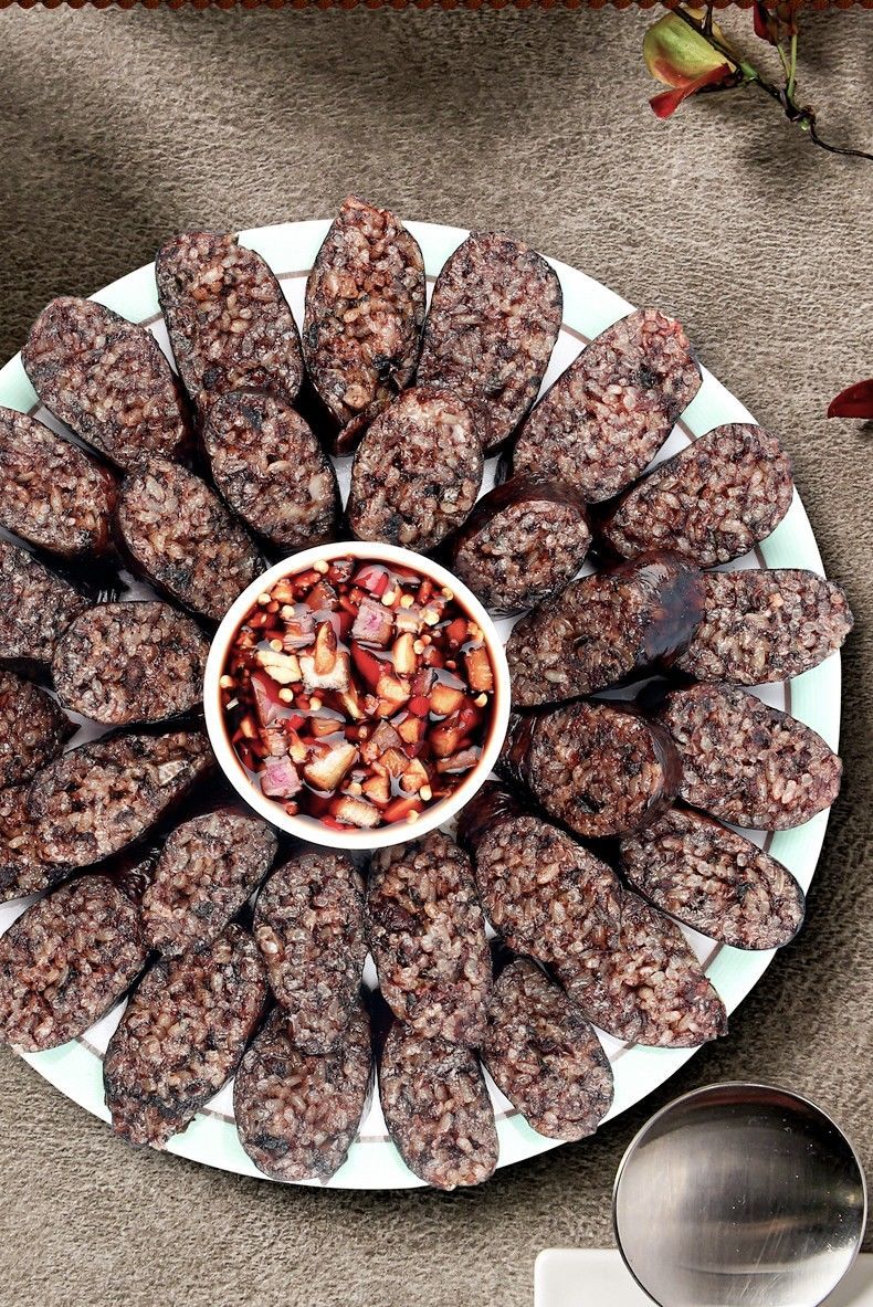 米肠正宗东北糯米肠延边加热即食韩国糯米猪肠血肠朝鲜族特产 米肠400