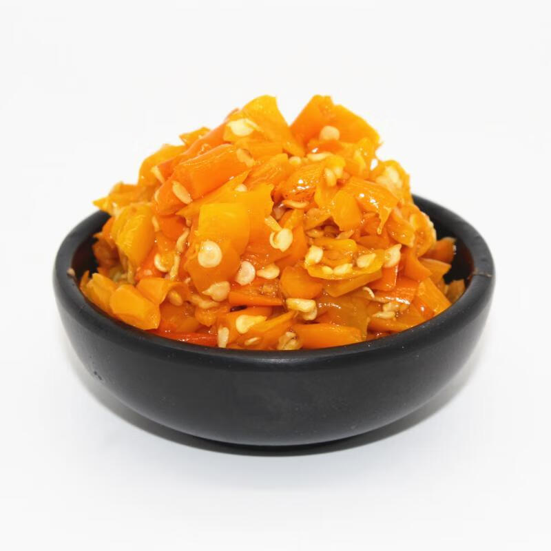 湖南黄贡椒剁辣椒衡东三樟剁椒辣椒酱农家自制双色鱼头剁椒调料黄贡椒