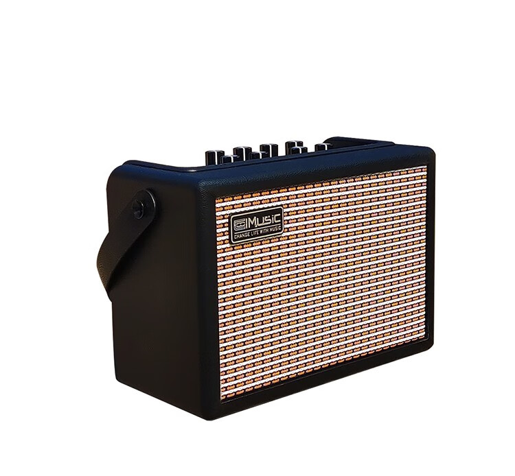 coolmusic酷乐电吉他音箱户外便携弹唱音响充电蓝牙音箱unique15g橙色