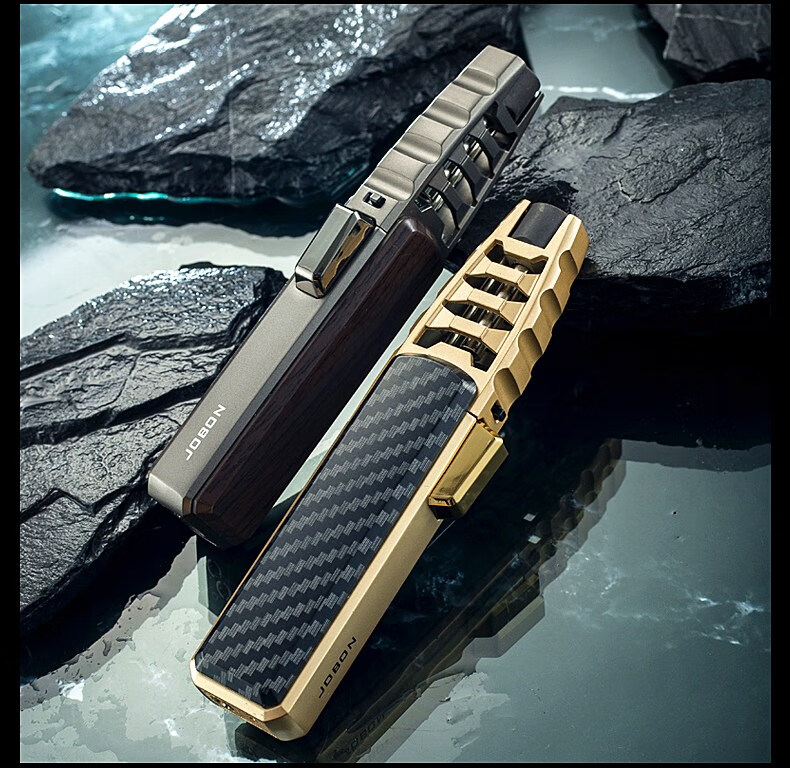 防身打火机 中邦电子充气打火机防风直冲创意喷枪艾灸雪茄高温焊枪网