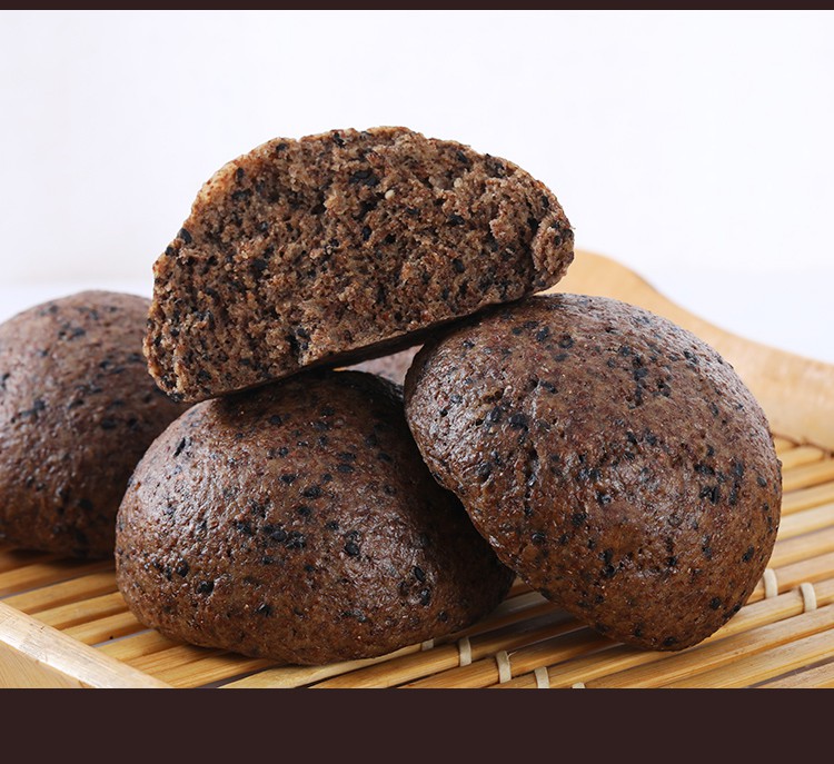 黑青稞苦荞麦黑馒头精窝窝头杂粮粗粮手工卡主食8个【图片 价格 品牌
