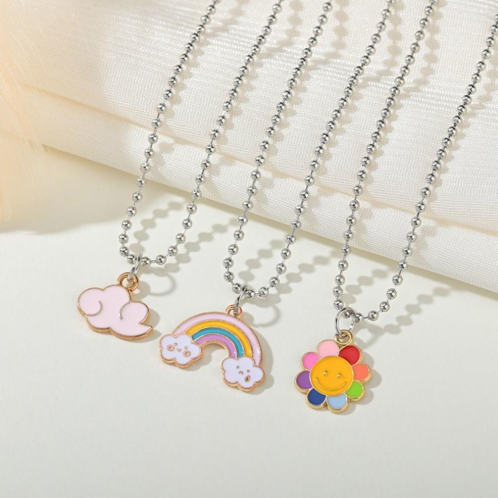 美妮阳光 首饰馆闺蜜项链女学生二三四人韩版简约潮流友谊好朋友锁骨