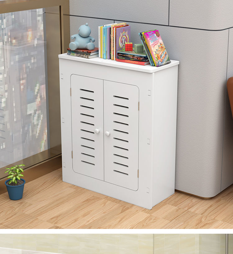 燃气热水器遮挡板地暖分水器遮挡罩水表阀门管道装饰燃气热水器遮丑板