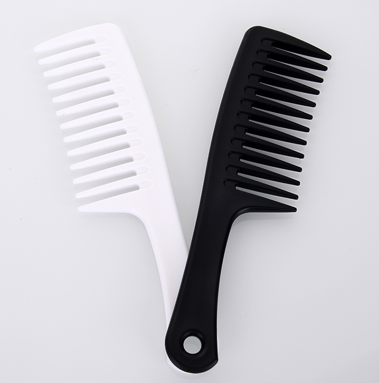 加厚高品质大号大齿梳子宽齿梳卷发梳超大刀梳 大刀梳-黑色