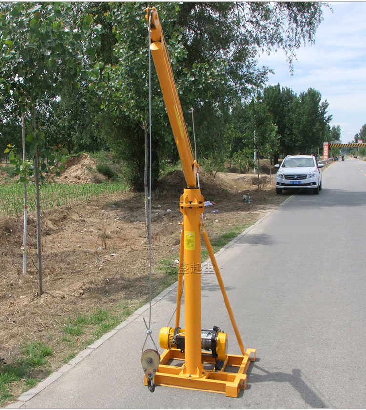 家用小吊机 升降提升机电动葫芦220v吊料吊砖建筑装修 小型起重机 200