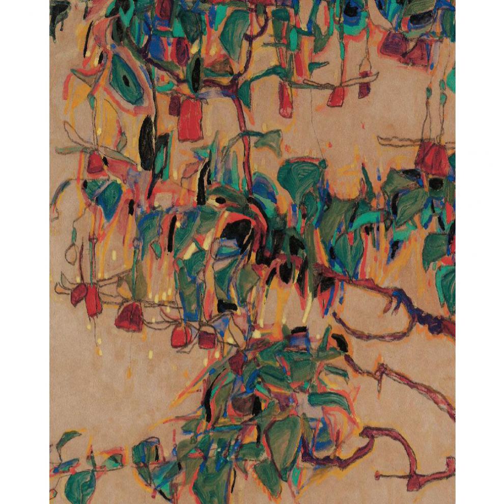 席勒画册 埃贡席勒 景观风景画集 egon schiele landscapes 英文原版