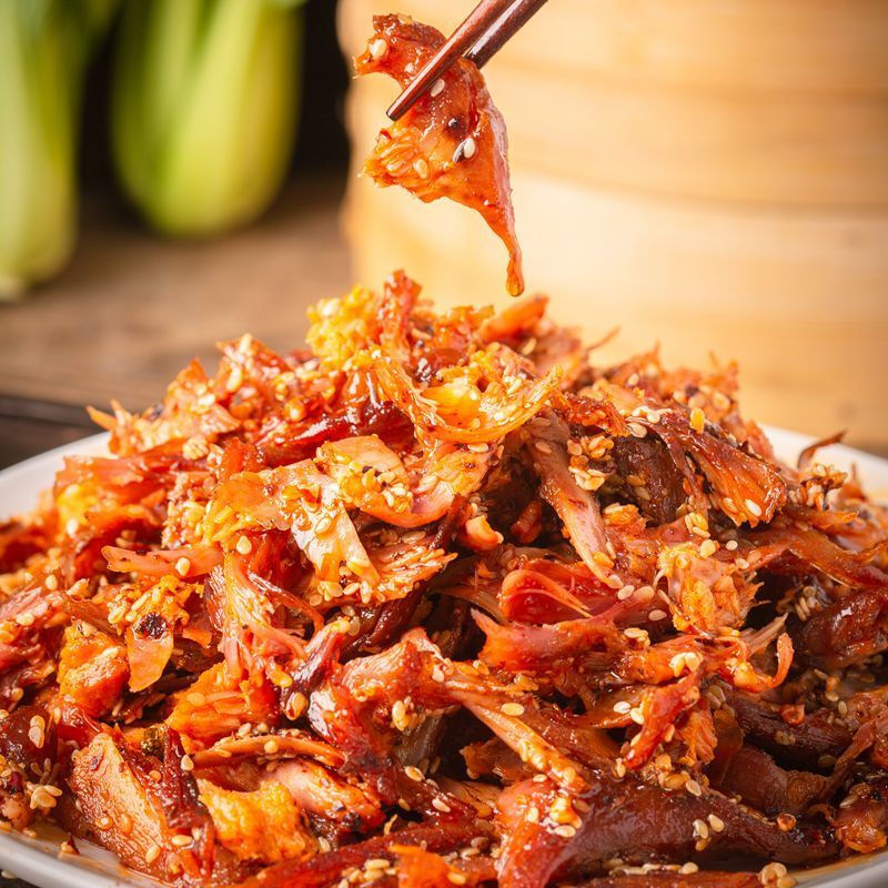 手撕兔整只 麻辣即食 冷吃兔头兔腿四川成都特产烤兔子肉 一只五香