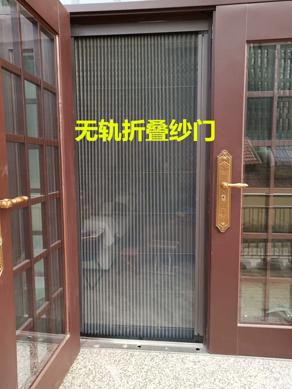 金钢网推拉纱门众冉纱窗定制金刚网隐形纱窗纱门一体推拉式带锁窗户