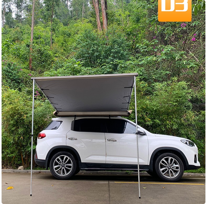 汽车遮阳棚suv车边帐篷侧账天幕防水户外车载野营车顶帐篷自驾游新款