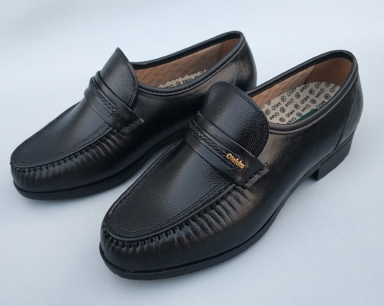 日本健康鞋男鞋健康牌真皮鞋品质定制款黑色超值40码250