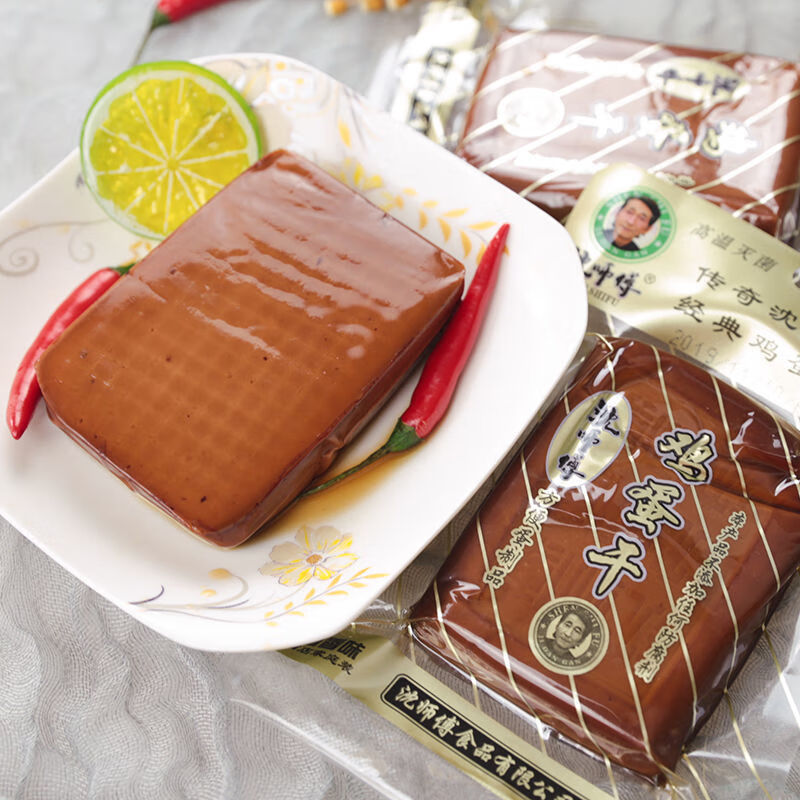 沈师傅鸡蛋干150g小包装酱香零食整箱香干五香鸡蛋干凉拌炒菜 150g