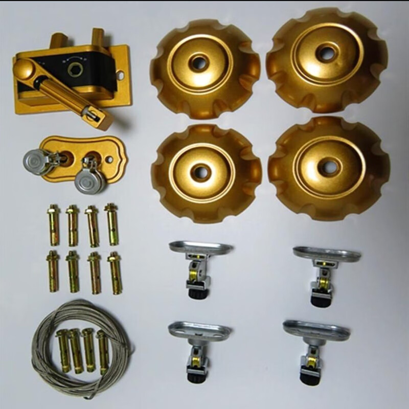 适用于晾衣架配件滑轮通用双杆升降晾衣架手摇器维修配件手摇柄滑轮晒