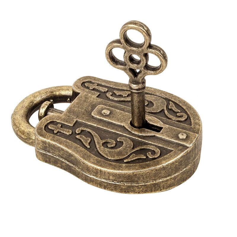 69魔puzzle金锁10级box盒子 魔锁锌合金解锁解环学生成人高智商烧脑