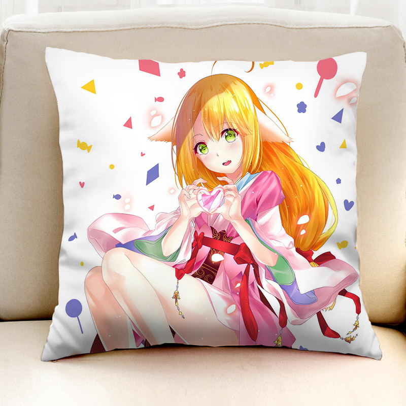 动漫抱枕狐妖小红娘涂山苏苏 红红 东方月初动漫靠垫情侣执爱生日礼物