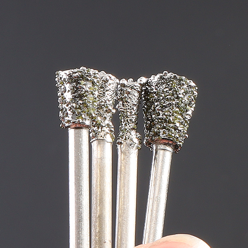 玉石去皮打磨开窗工具金刚石磨头粗砂磁砂金刚石打磨头翡翠去皮磁砂c7