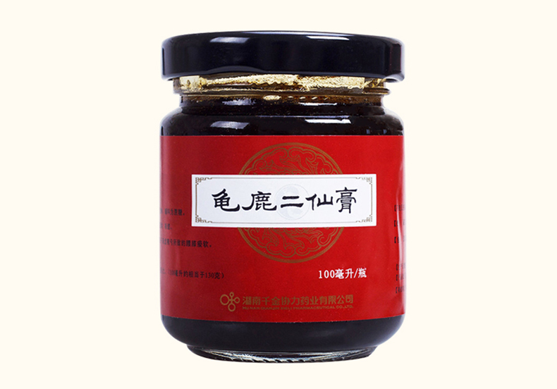 盛动力 龟鹿二仙膏100ml*2瓶/盒补气养血肾虚精亏所致腰膝酸软男性