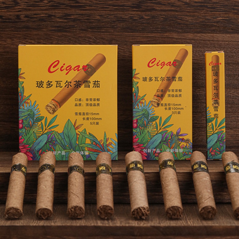 现货速发茶烟特香雪茄非免税古巴波多瓦尔皇冠雪茄非专卖烟montec