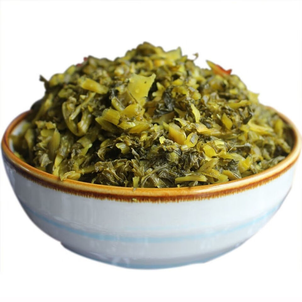 美味雪菜雪里红腌制雪里蕻酸菜雪菜腌咸菜下饭菜包子陷料包子馅雪菜