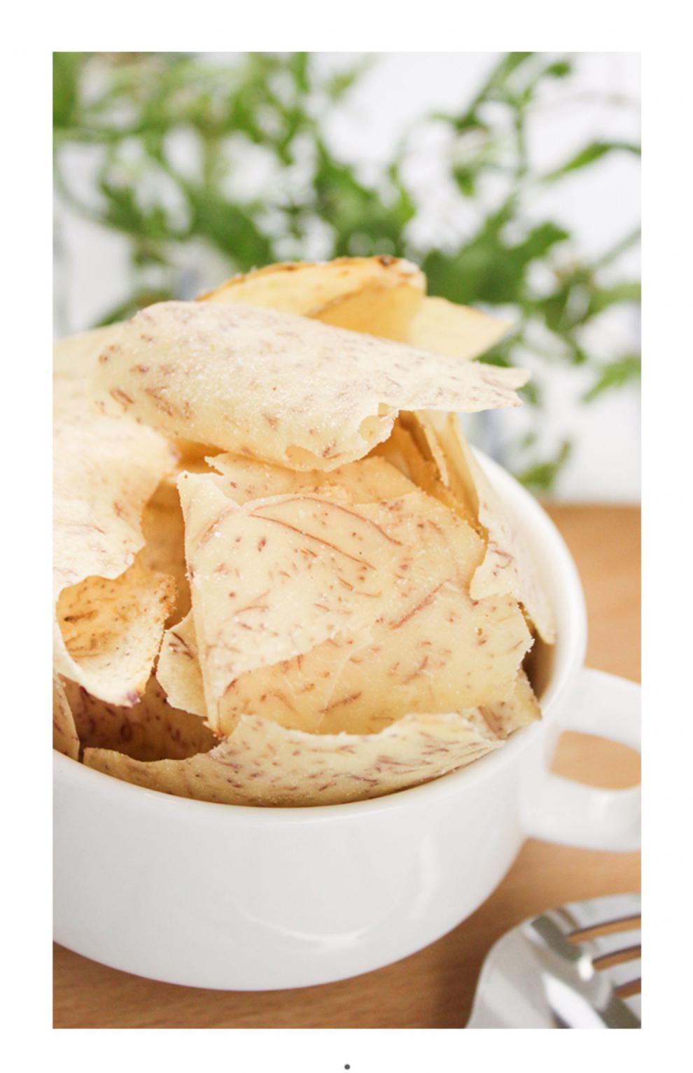 网红零食香芋脆片薄脆咸香芋头片椒盐芋片芋头干100g休闲食品