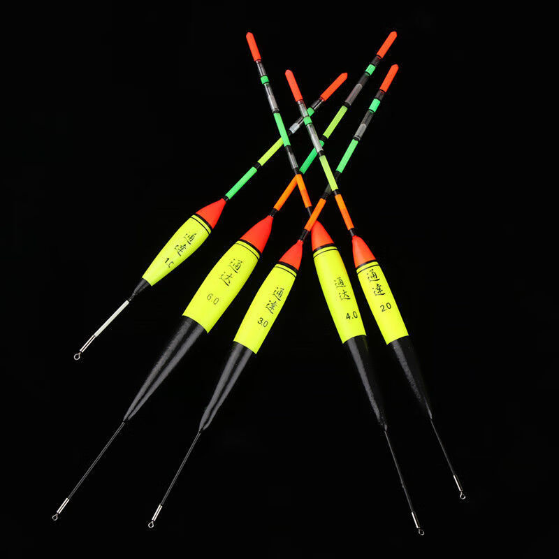 钩变色大物海杆路滑漂矶竿专用浮漂其他品牌td圆形60克送夜光棒连接器