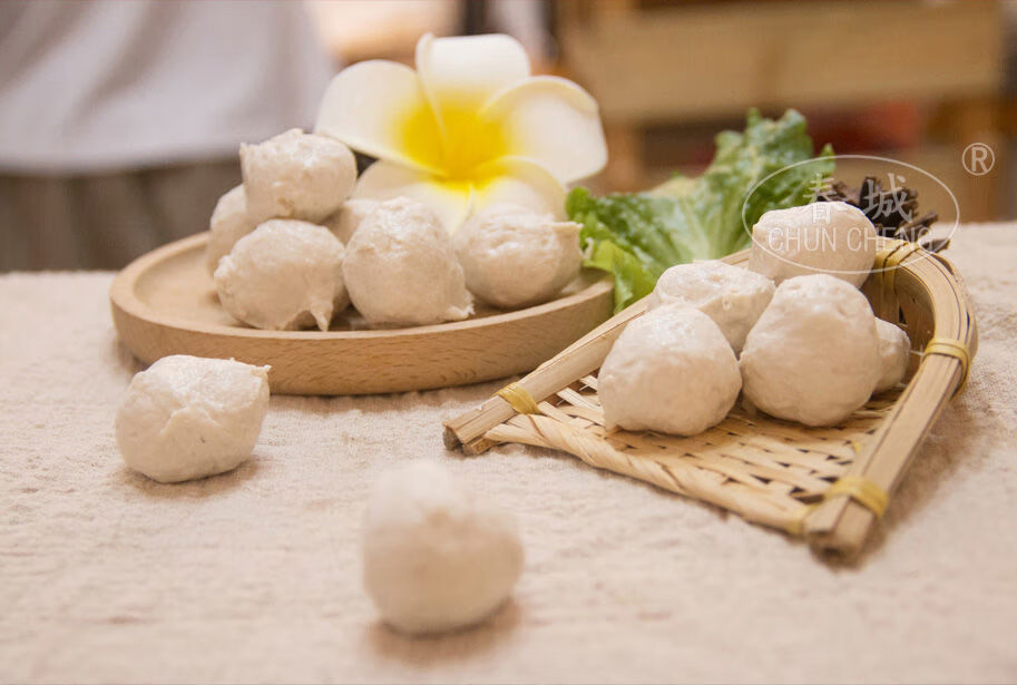 京选推荐春城漳浦肉丸手打猪肉丸子新鲜制作火锅丸子漳浦肉丸1斤优选