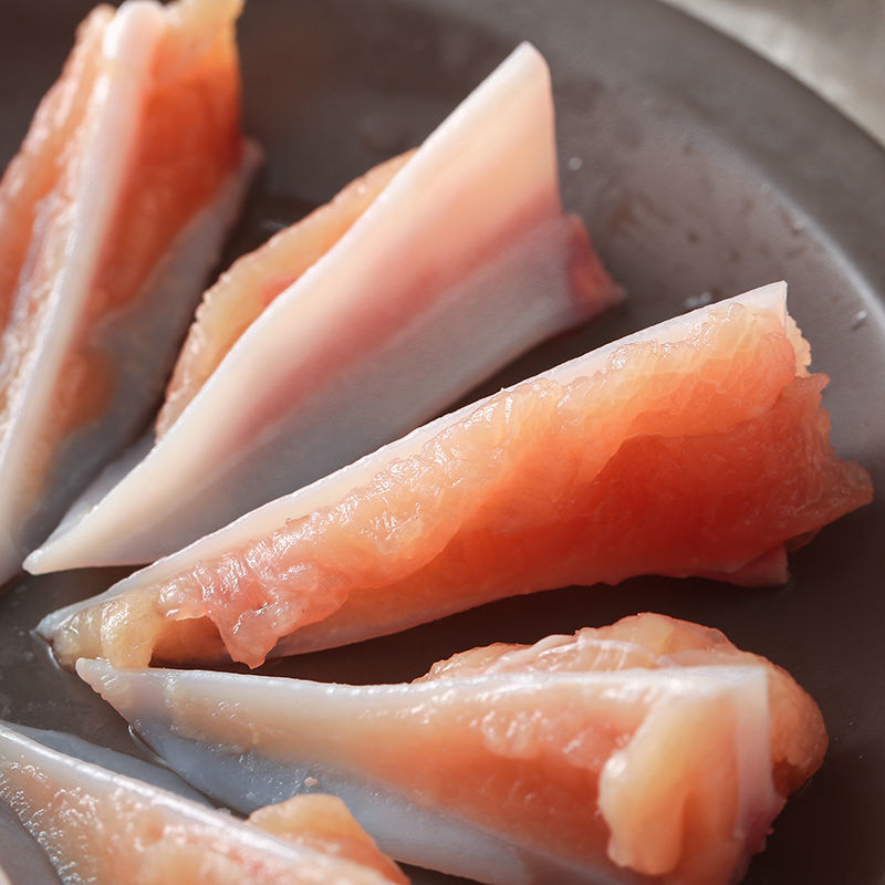 4斤鸡脆骨鸡软骨鸡三角骨烧烤鸡软骨带肉三角骨冷冻鸡胸软骨 腾旺纳跃