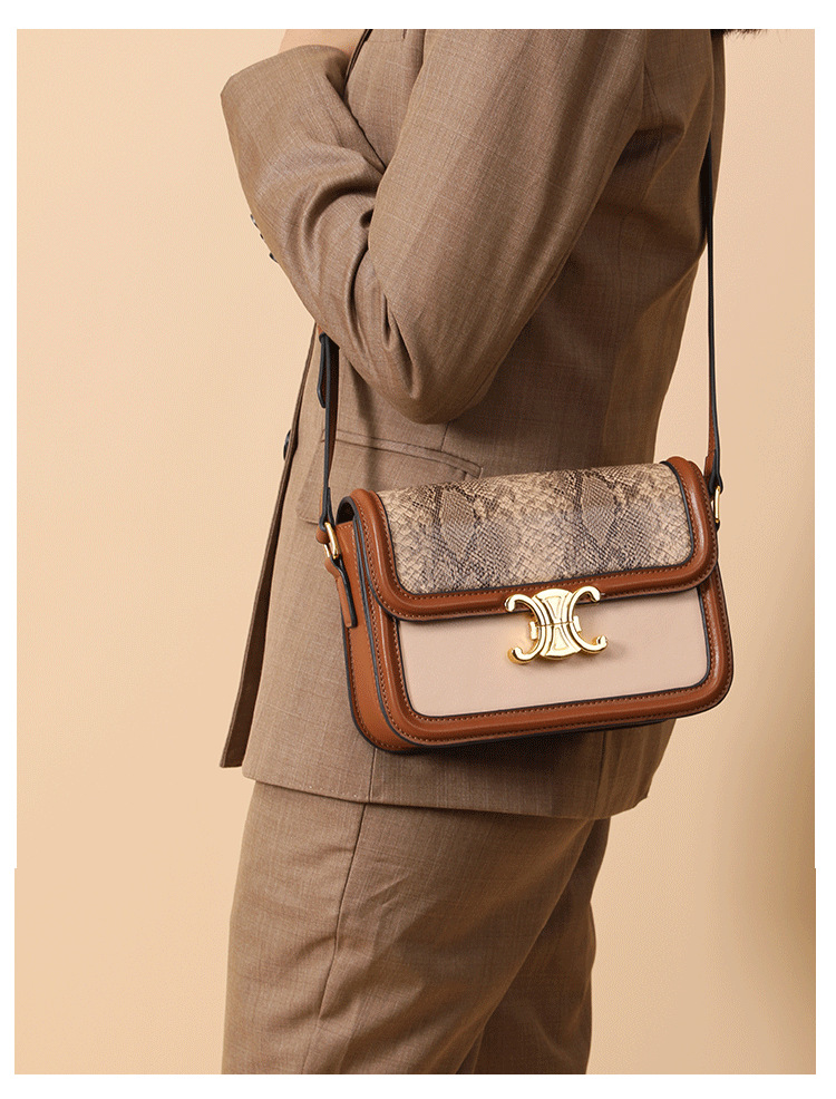 酷奇女包轻奢品牌包包女包2021新款单肩斜挎包女四季通用百搭小方包