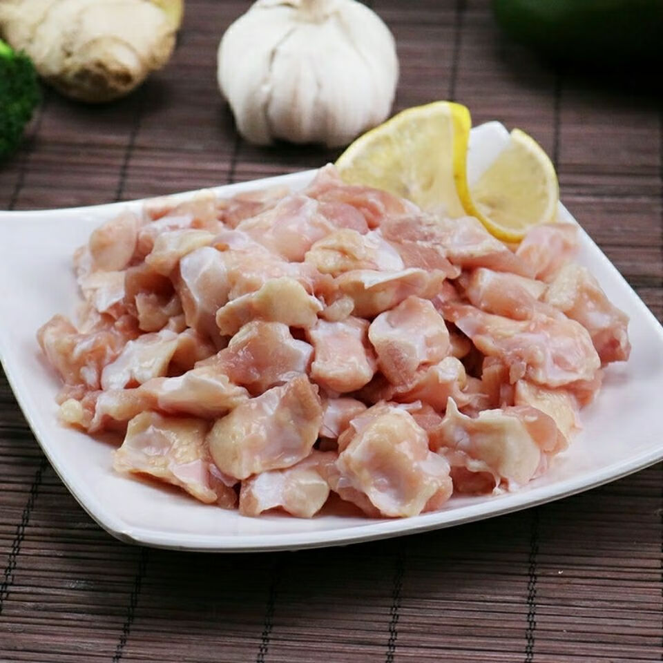 掌中宝新鲜冷冻鸡脆骨速冻鸡软骨膝软骨辣子鸡烧烤串串食材4斤包4斤