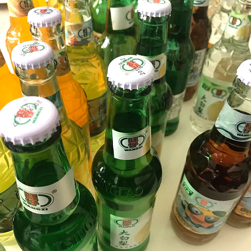 大白梨汽水东北老式汽水大白梨饮料310ml/瓶一份6瓶怀旧饮料 橙子味6