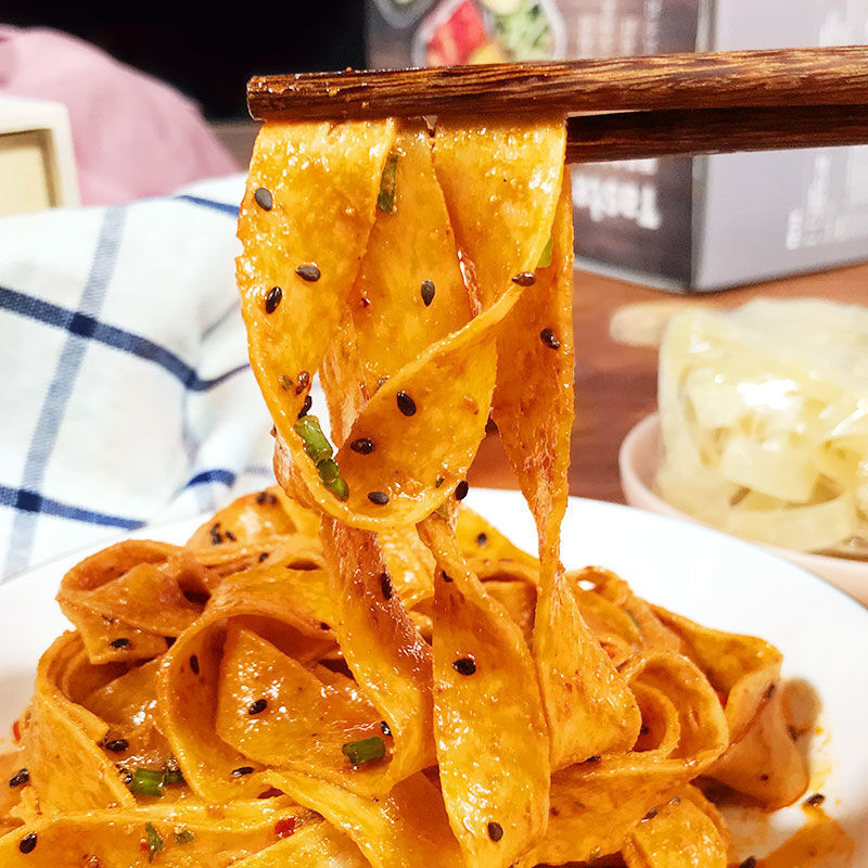 小香厨众忆麻酱面皮深夜零食懒人速食面 110g*15袋装【图片 价格 品牌