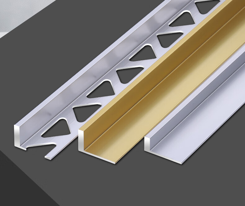 木地板卡条铝合金瓷砖收口条收边条木地板接缝压条封边包边条地砖嵌入