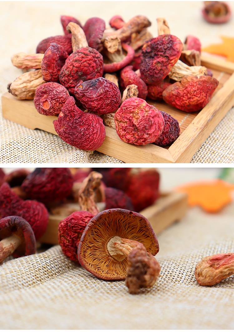 红菇福建野生500g三明红菇干货土特产菌种礼盒农产品