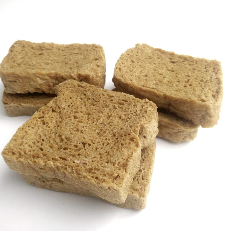 烤麸整块手工干面筋干拌凉皮烤夫上海四喜四鲜烤麸食材